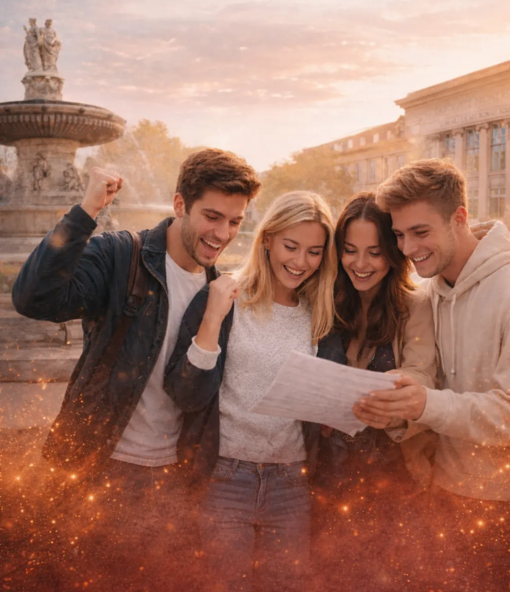 Lunch avec des étudiants Lauréats de Montpellier